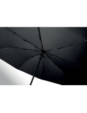 UMKRAB Parapluie tempête 21 pouces Matières : PET Couleurs : noir objet publicitaire robuste