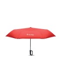 UMKRAB Parapluie tempête 21 pouces Matières : PET Couleurs : rouge marquage couleur éclatante
