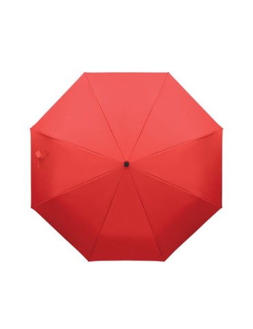 UMKRAB Parapluie tempête 21 pouces Matières : PET Couleurs : rouge accessoire événementiel unique
