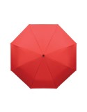 UMKRAB Parapluie tempête 21 pouces Matières : PET Couleurs : rouge marquage couleur éclatante