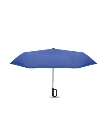 UMKRAB Parapluie tempête 21 pouces Matières : PET Couleurs : bleu royal goodies publicitaire événementiel