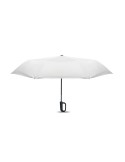 UMKRAB Parapluie tempête 21 pouces Matières : PET Couleurs : blanc personnalisable avec votre logo