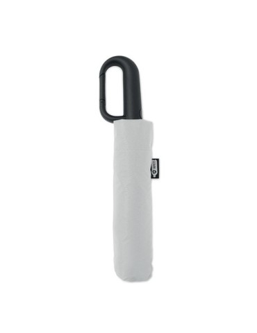 UMKRAB Parapluie tempête 21 pouces Matières : PET Couleurs : blanc objet promo petit budget
