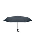 UMKRAB Parapluie tempête 21 pouces Matières : PET Couleurs : bleu cadeau entreprise pas cher