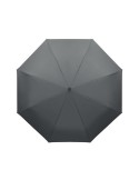UMKRAB Parapluie tempête 21 pouces Matières : PET Couleurs : gris personnalisation rapide en France