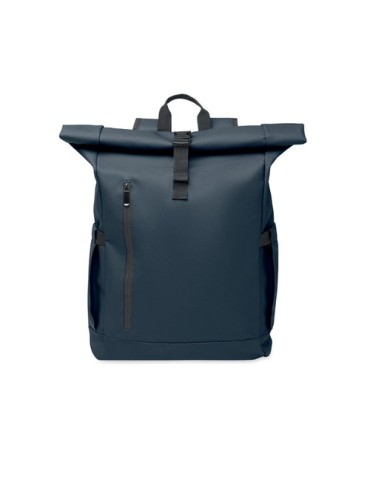 BANGKOK ROLL Sac à dos pour portable 600D Couleurs : bleu impression logo haute qualité