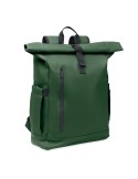 BANGKOK ROLL Sac à dos pour portable 600D Couleurs : vert foncé personnalisable avec votre logo