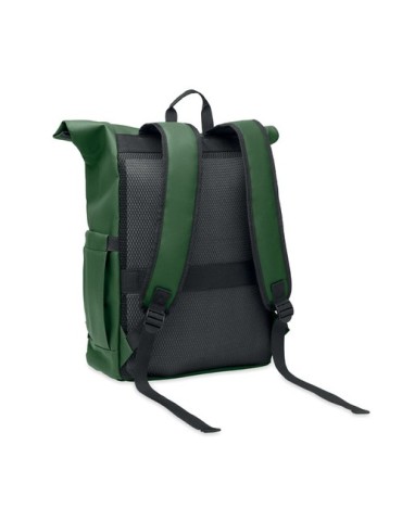 BANGKOK ROLL Sac à dos pour portable 600D Couleurs : vert foncé impression haute définition