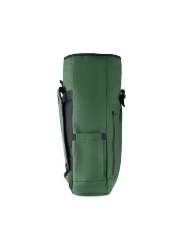 BANGKOK ROLL Sac à dos pour portable 600D Couleurs : vert foncé cadeau collaborateur premium
