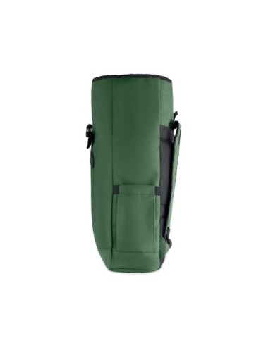 BANGKOK ROLL Sac à dos pour portable 600D Couleurs : vert foncé personnalisable avec votre logo