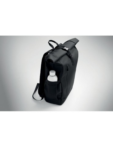 BANGKOK ROLL Sac à dos pour portable 600D Couleurs : noir personnalisation sur mesure