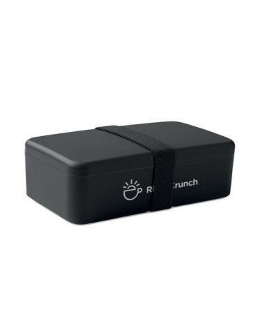 BRUSS Lunch box en PP 750 ml Couleurs : noir accessoire événementiel unique