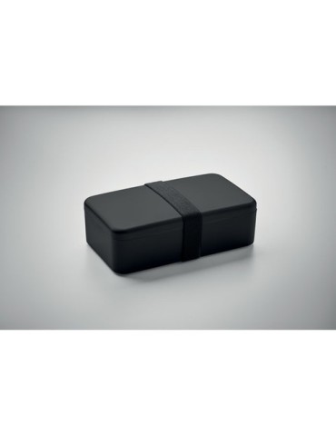 BRUSS Lunch box en PP 750 ml Couleurs : noir objet promo petit budget