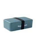 BRUSS Lunch box en PP 750 ml Couleurs : bleu pétrole cadeau client original