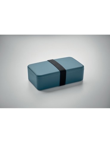 BRUSS Lunch box en PP 750 ml Couleurs : bleu pétrole personnalisation sur mesure