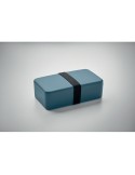 BRUSS Lunch box en PP 750 ml Couleurs : bleu pétrole personnalisation sur mesure
