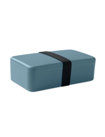 BRUSS Lunch box en PP 750 ml Couleurs : bleu pétrole cadeau collaborateur premium