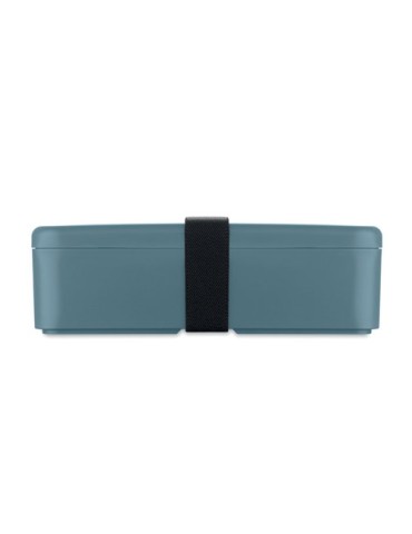 BRUSS Lunch box en PP 750 ml Couleurs : bleu pétrole objet publicitaire robuste