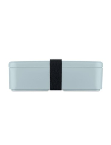 BRUSS Lunch box en PP 750 ml Couleurs : bleu bébé impression logo haute qualité