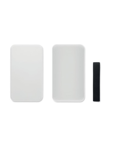 BRUSS Lunch box en PP 750 ml Couleurs : blanc objet promotionnel éco-responsable