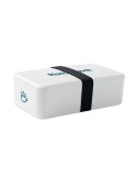 BRUSS Lunch box en PP 750 ml Couleurs : blanc impression logo haute qualité