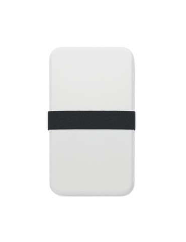 BRUSS Lunch box en PP 750 ml Couleurs : blanc personnalisable avec votre logo