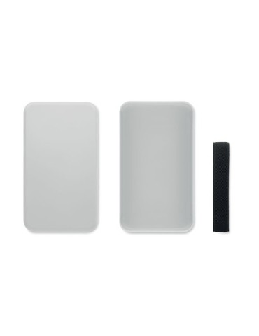 BRUSS Lunch box en PP 750 ml Couleurs : gris objet publicitaire robuste