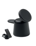 SIMPA Chargeur sans fil 3 en 1 15W Matières : ABS Couleurs : noir