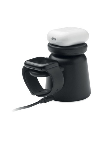 SIMPA Chargeur sans fil 3 en 1 15W 2