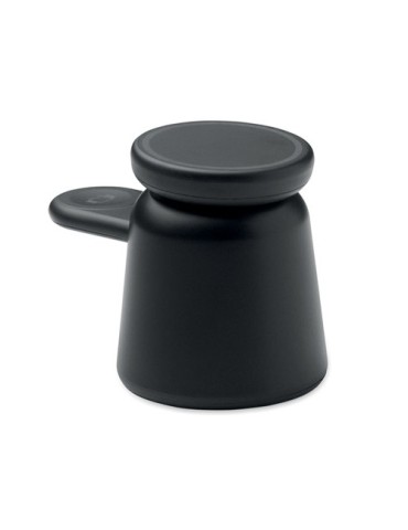 SIMPA Chargeur sans fil 3 en 1 15W Matières : ABS Couleurs : noir marquage laser ultra précis