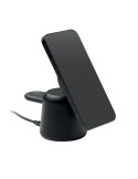 SIMPA Chargeur sans fil 3 en 1 15W Matières : ABS Couleurs : noir personnalisation rapide en France