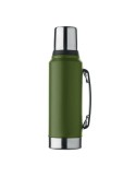 NYIMA Bouteille à double paroi 1L Couleurs : vert foncé marquage couleur éclatante