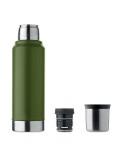 NYIMA Bouteille à double paroi 1L Couleurs : vert foncé personnalisation sur mesure