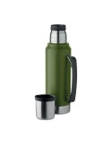 NYIMA Bouteille à double paroi 1L Couleurs : vert foncé goodies publicitaire durable