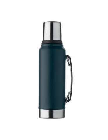 NYIMA Bouteille à double paroi 1L Couleurs : bleu marine objet promotionnel éco-responsable