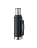 NYIMA Bouteille à double paroi 1L Couleurs : noir personnalisable avec votre logo