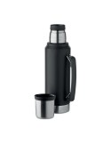 NYIMA Bouteille à double paroi 1L Couleurs : noir cadeau affaires élégant