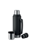 NYIMA Bouteille à double paroi 1L Couleurs : noir objet promo petit budget