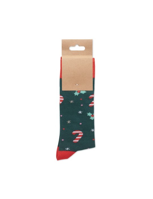 SOC MEDIUM Paire de chaussettes Noël M