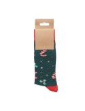 SOC MEDIUM Paire de chaussettes Noël M