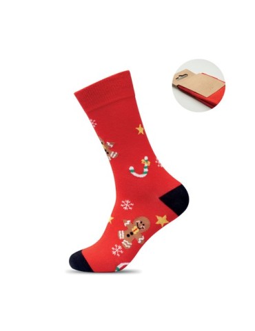 SOC MEDIUM Paire de chaussettes Noël M 2