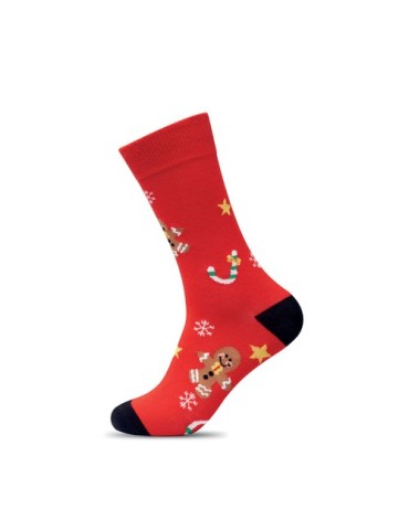 SOC MEDIUM Paire de chaussettes Noël M
