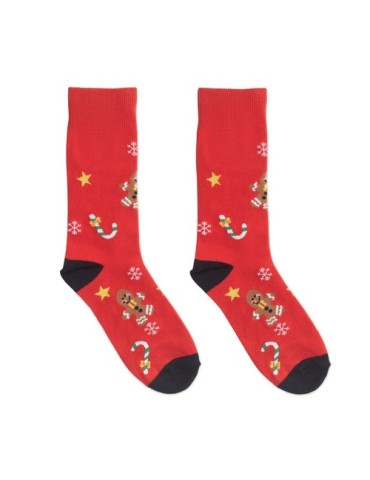 SOC MEDIUM Paire de chaussettes Noël M