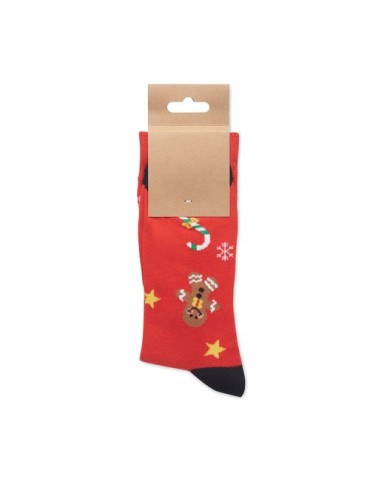 SOC MEDIUM Paire de chaussettes Noël M