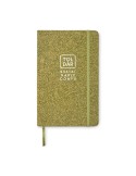 CHIPPEWA Carnet A5 rigide Matières : papier recyclé Couleurs : vert personnalisable avec votre logo