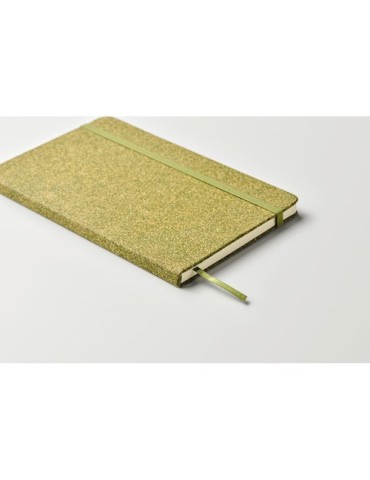 CHIPPEWA Carnet A5 rigide Matières : papier recyclé Couleurs : vert cadeau entreprise pas cher