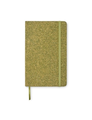 CHIPPEWA Carnet A5 rigide Matières : papier recyclé Couleurs : vert goodies publicitaire événementiel