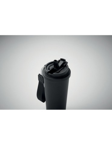 TOPAZ LARGE Gobelet double paroi 500ml Couleurs : noir goodies entreprise design