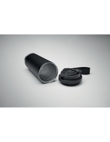 TOPAZ LARGE Gobelet double paroi 500ml Couleurs : noir impression haute définition