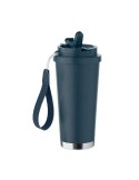 TOPAZ LARGE Gobelet double paroi 500ml Couleurs : bleu marine personnalisation sur mesure